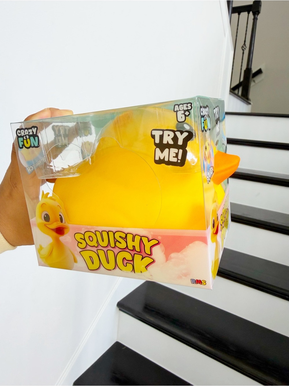 Crazy Fun Squishy Duck Toy 🐥 Soft Stretchy Toy RMS Dumpling Style Fidget Viral - Picture 5 of 5
